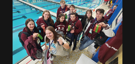 S-E swimmers at Sectionals; relays and McCracken advance to State quals